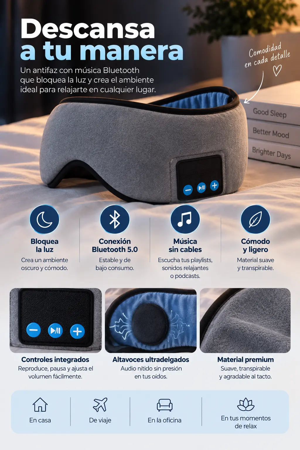 ANTIFAZ CON BLUETOOTH® + ENVÍO GRATIS