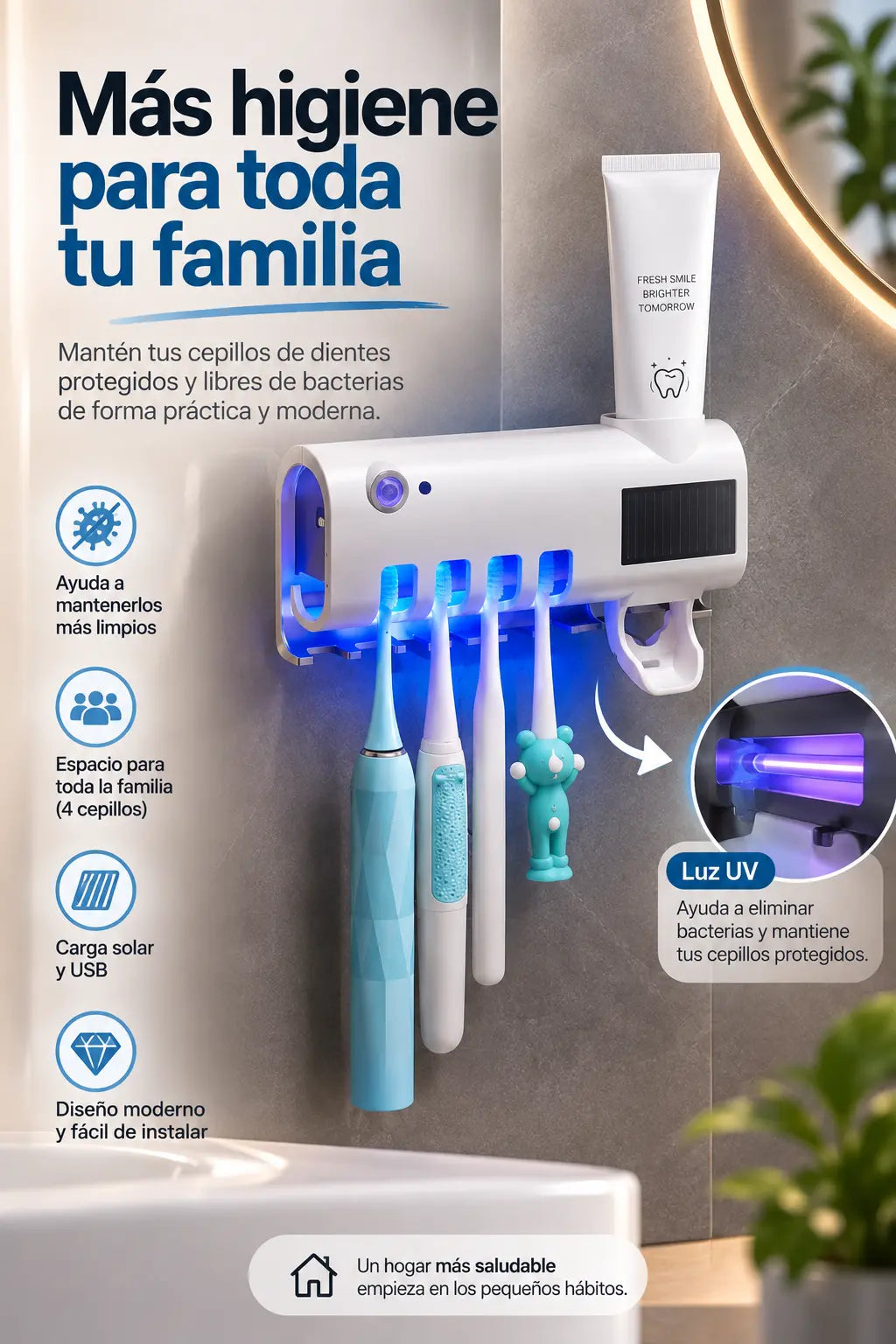ORGANIZADOR DENTAL UV® + ENVÍO GRATIS
