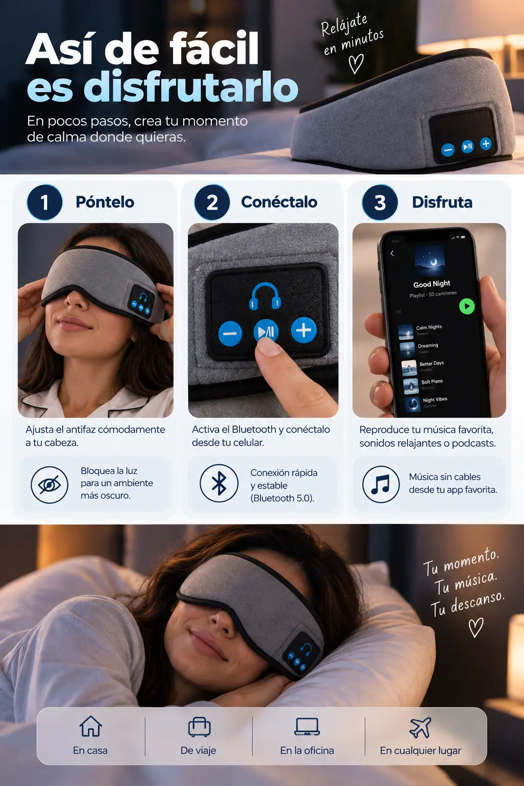 ANTIFAZ CON BLUETOOTH® + ENVÍO GRATIS