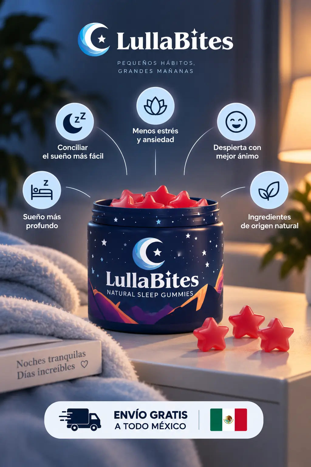 LULLABITES SIN MELATONINA® + ENVÍO GRATIS