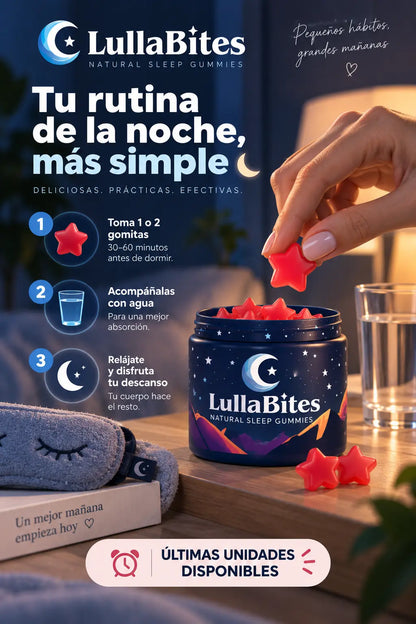 LULLABITES SIN MELATONINA® + ENVÍO GRATIS