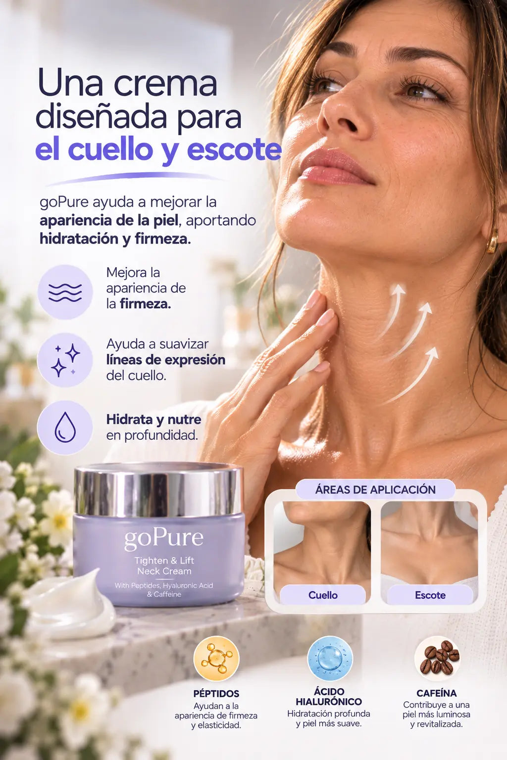 goPure Tighten & Lift Neck Cream® + ENVÍO GRATIS