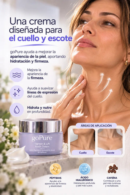 goPure Tighten & Lift Neck Cream® + ENVÍO GRATIS