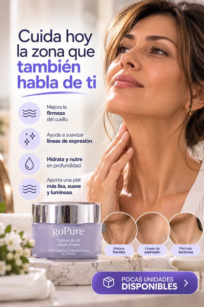 goPure Tighten & Lift Neck Cream® + ENVÍO GRATIS