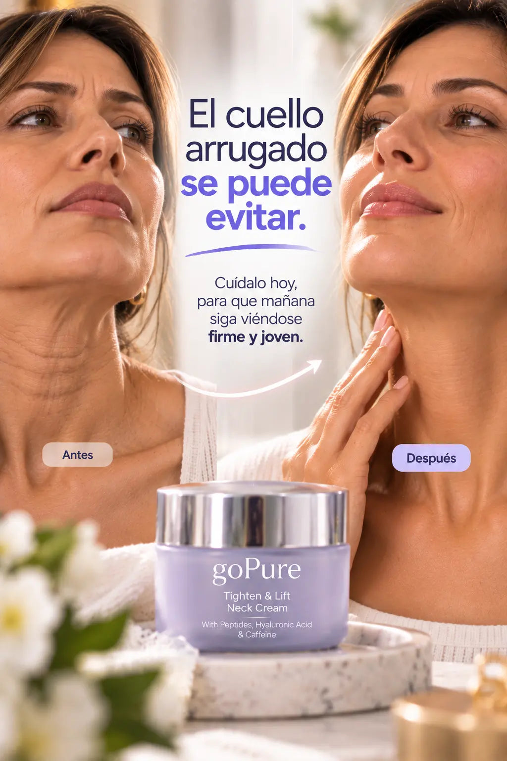goPure Tighten & Lift Neck Cream® + ENVÍO GRATIS