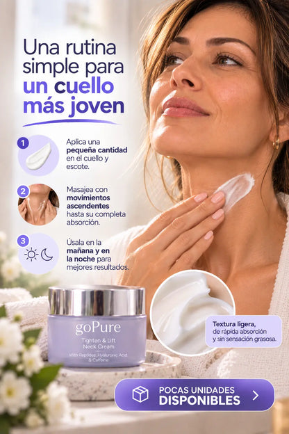 goPure Tighten & Lift Neck Cream® + ENVÍO GRATIS